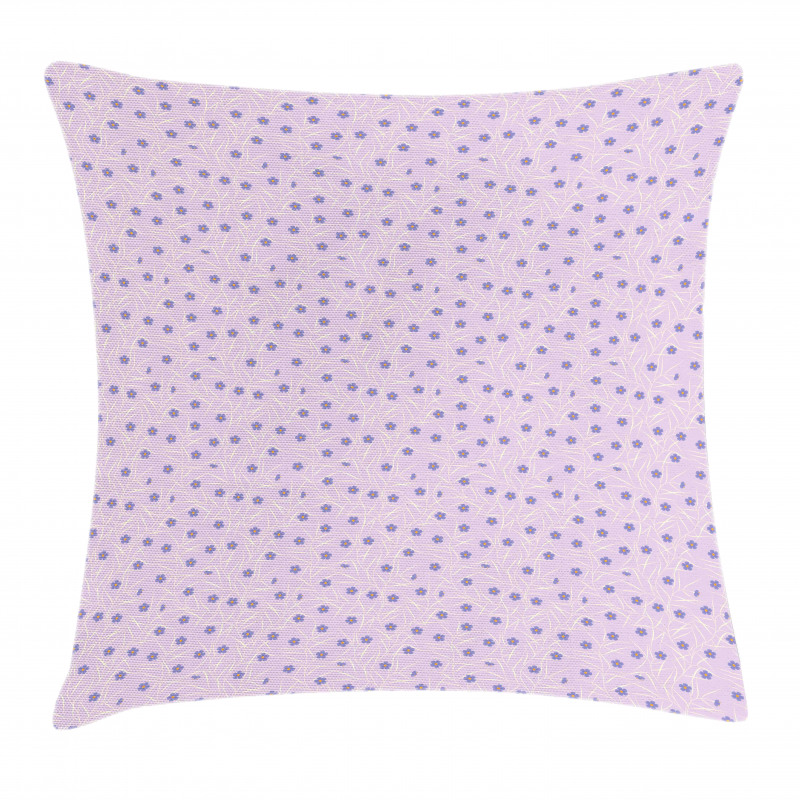 Flowery Spring Twigs Pillow Cover