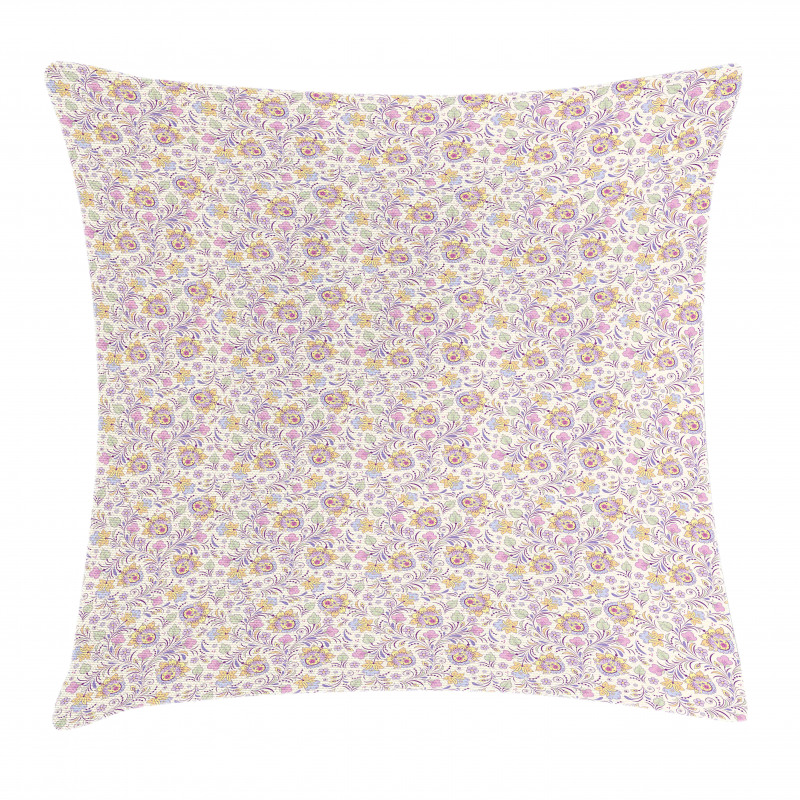 Pastel Spring Nature Pillow Cover