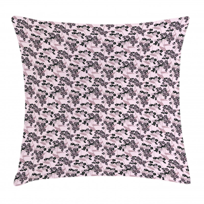 Abstract Forget Me Not Pillow Cover