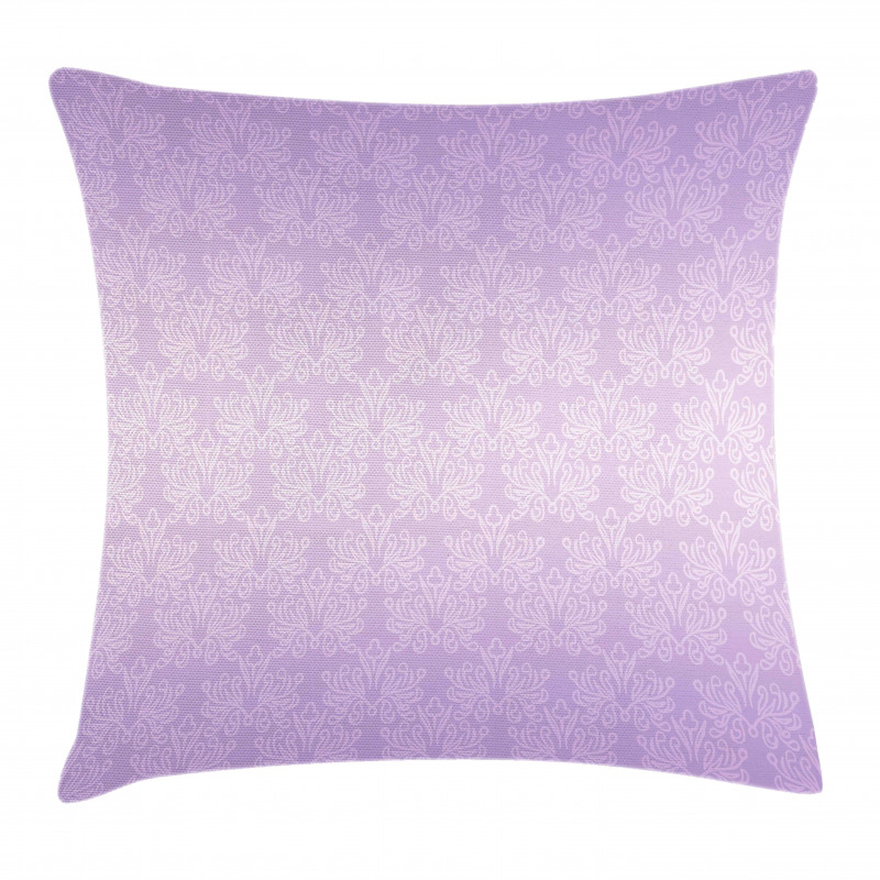 Baroque Swirl Motifs Pillow Cover