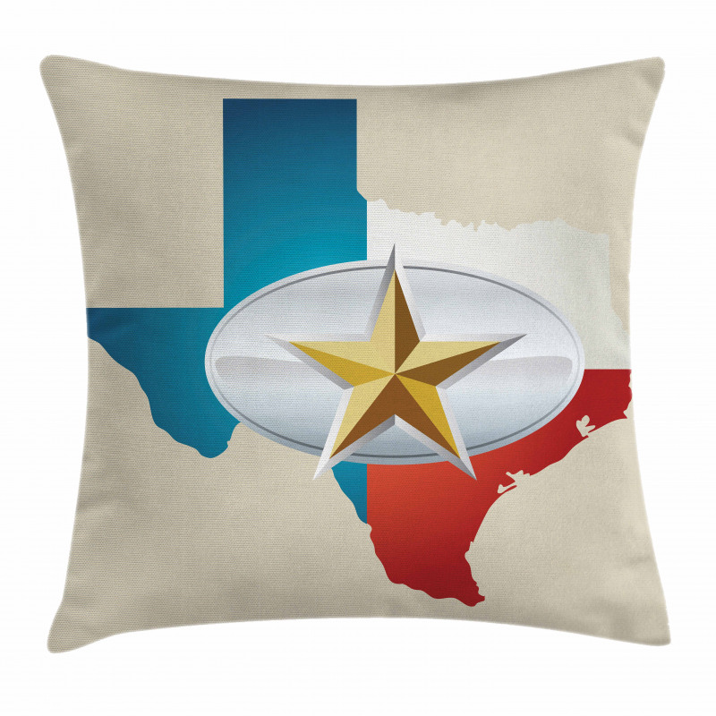 Cowboy Belt Buckle Pillow Cover