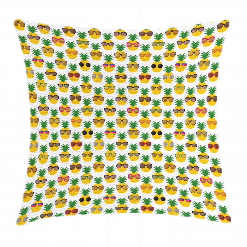 Pineapples Sunglasses Pillow Cover
