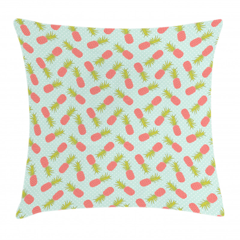 Doodle Style Pineapple Pillow Cover