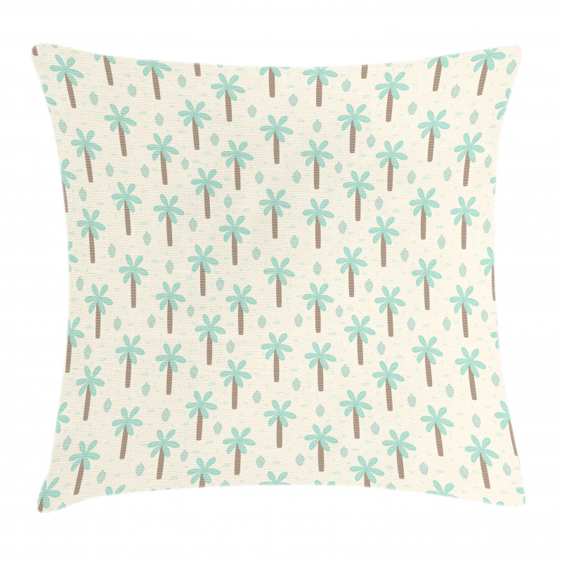 Cartoon Forest Cactus Pillow Cover