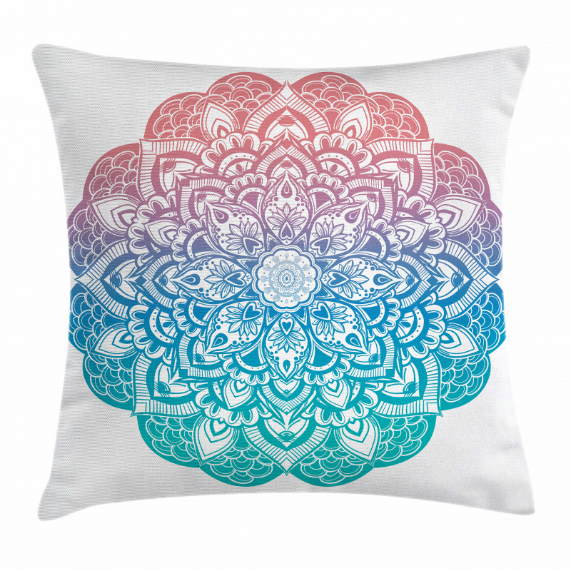 Boho Gypsy Mandala Art Pillow Cover