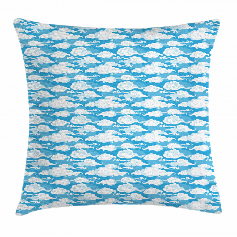 Japanese Clouds Pillow Cover