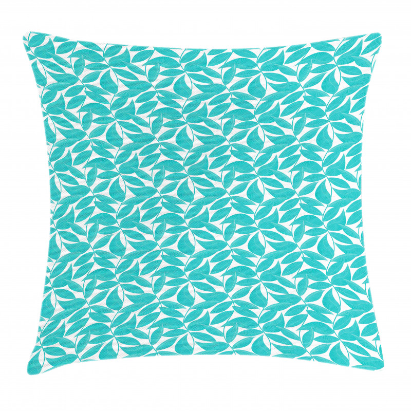 Exotic Foliage Spring Pillow Cover