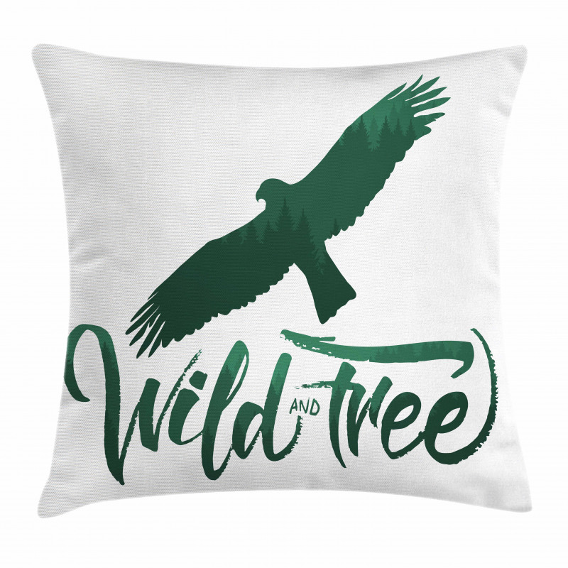 Wild and Free Pillow Cover