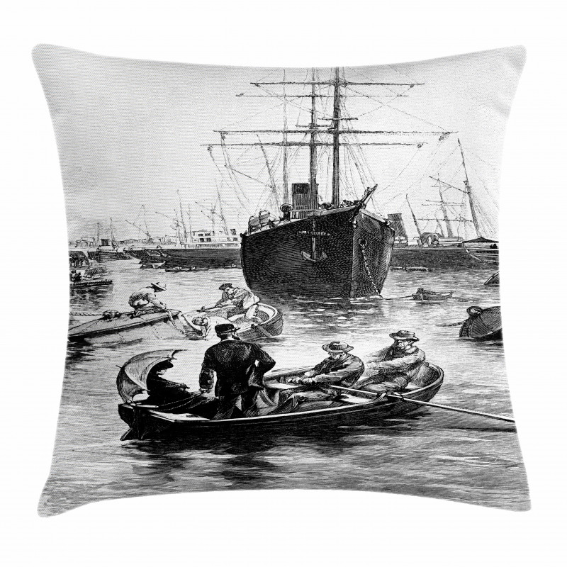 Vintage San Diego Pillow Cover