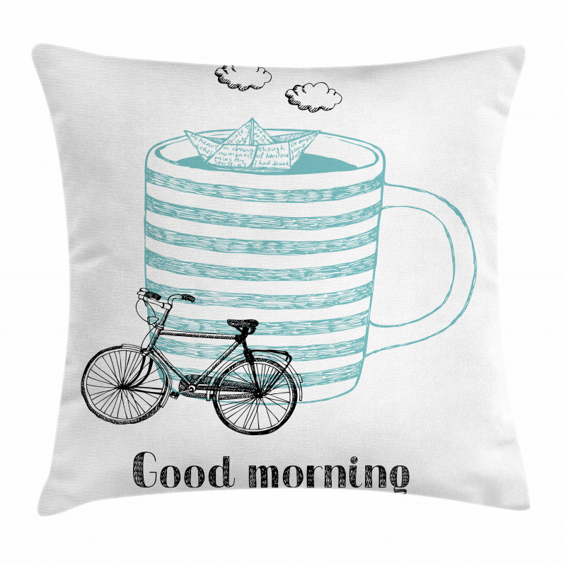 Morning Cup Pillow Cover