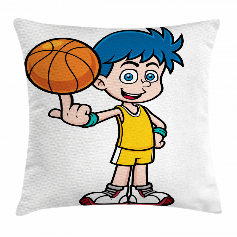 Boys Basketball Pillow Cover