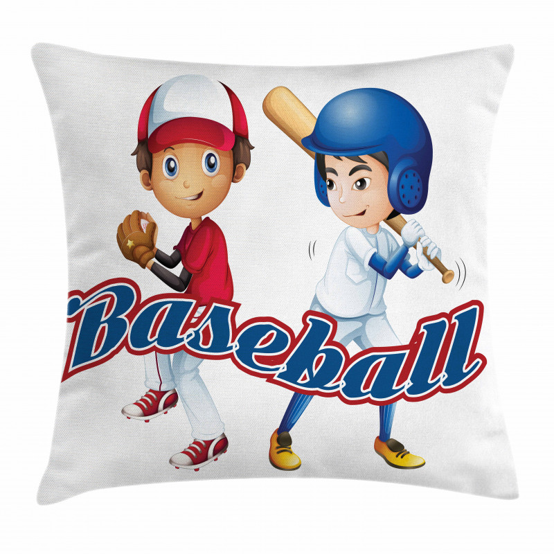 Baseball Pitching Pillow Cover