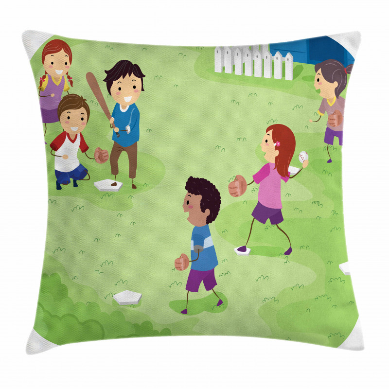 Friends Basketball Pillow Cover