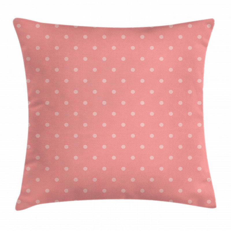 Old Fashioned Polka Dots Pillow Cover