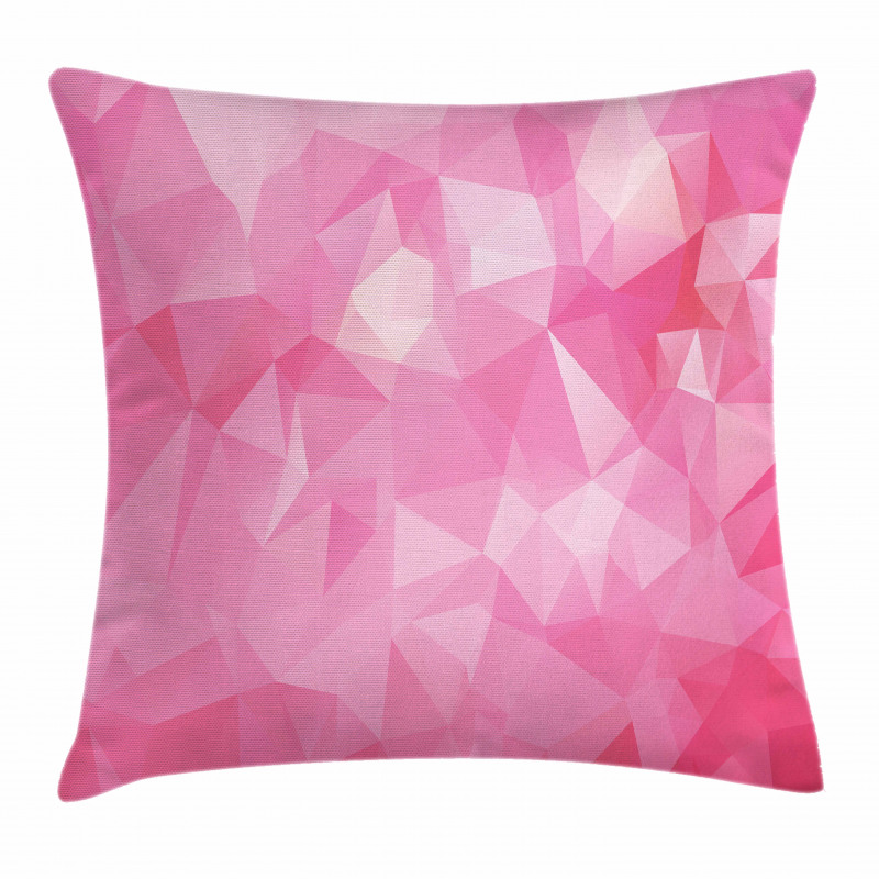 Abstract Polygonal Fractal Pillow Cover