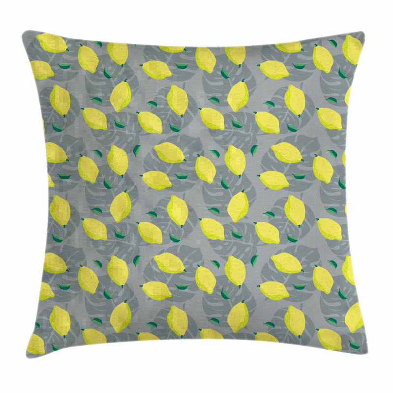 Monstera Deliciosa Leaf Pillow Cover