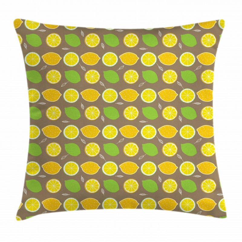 Vividly Colored Design Pillow Cover