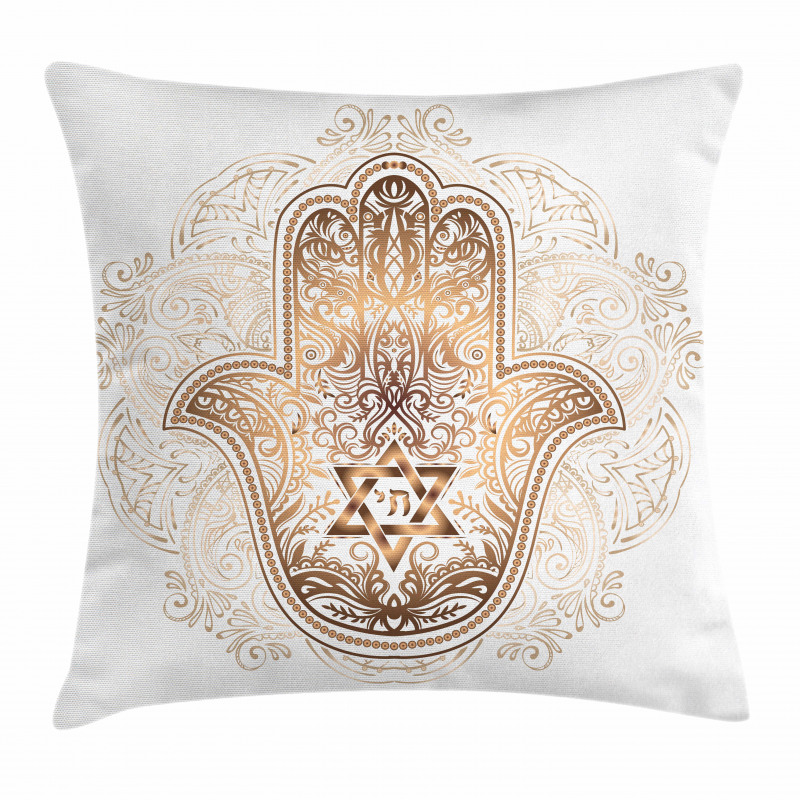 Hand Drawn Pillow Cover