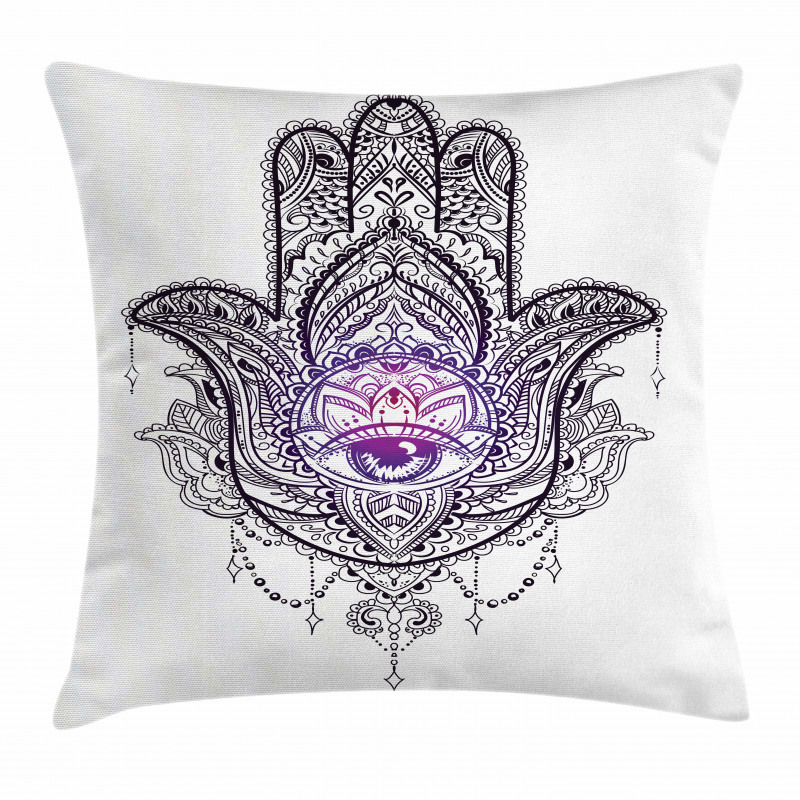 Mandala Orient Lotus Pillow Cover