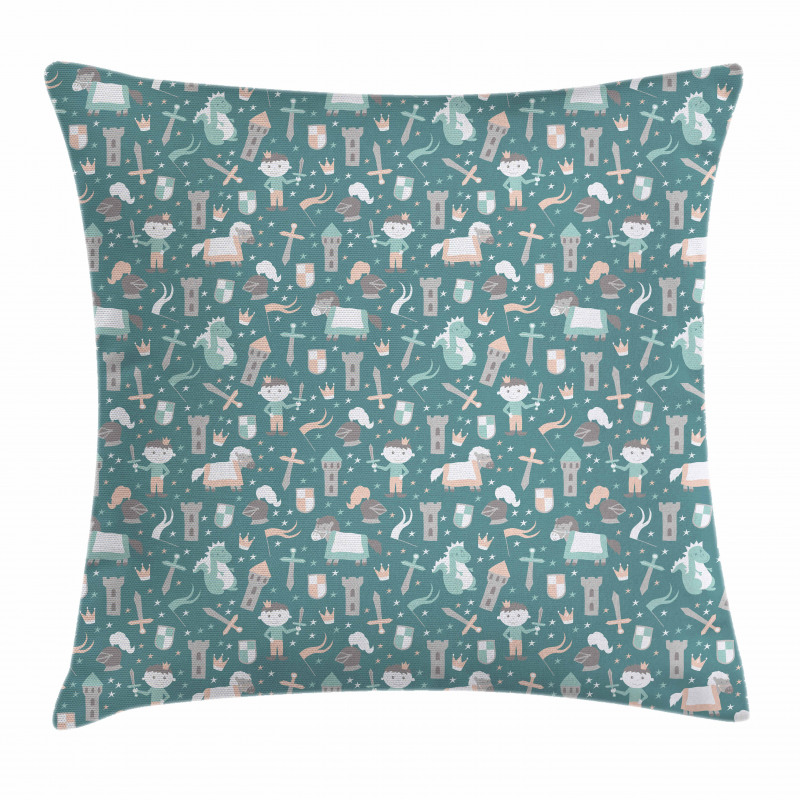 Castle Little Prince Pillow Cover