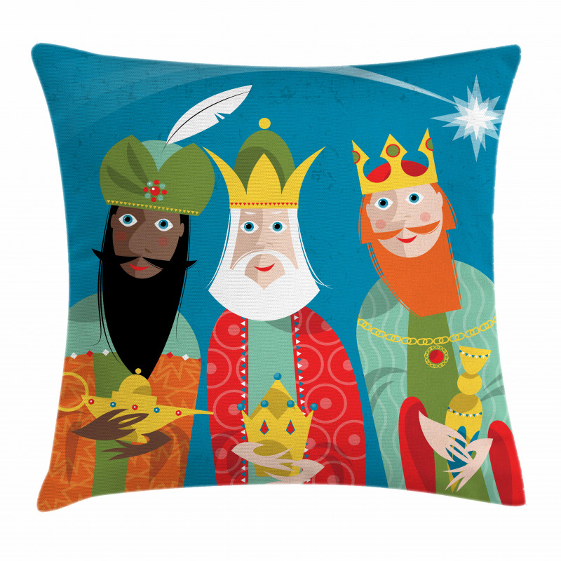 3 Wise Men Timeless Pillow Cover