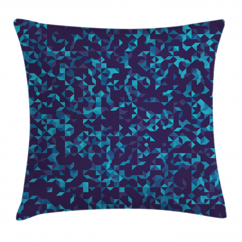 Triangle Dots Pillow Cover