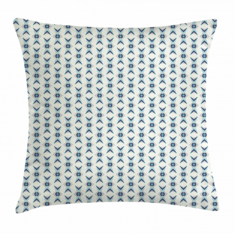 Geometric Flower Pillow Cover