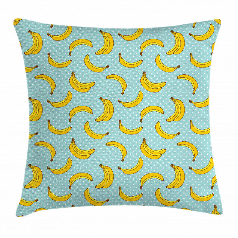 Banana Dots Pillow Cover