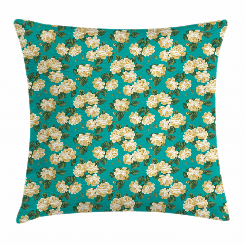 English Roses Pillow Cover