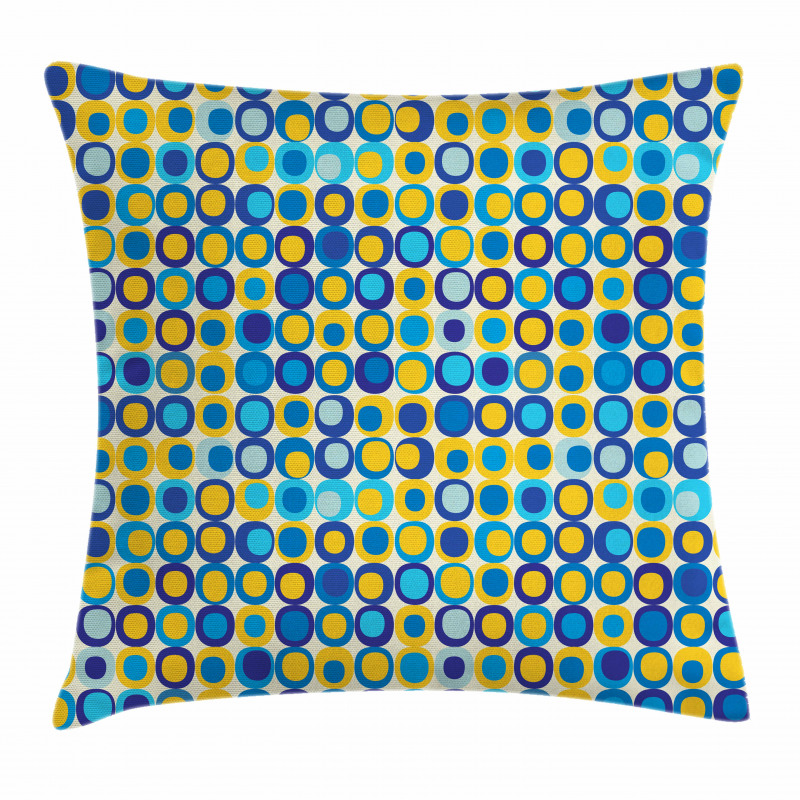 Circular Motifs Pillow Cover