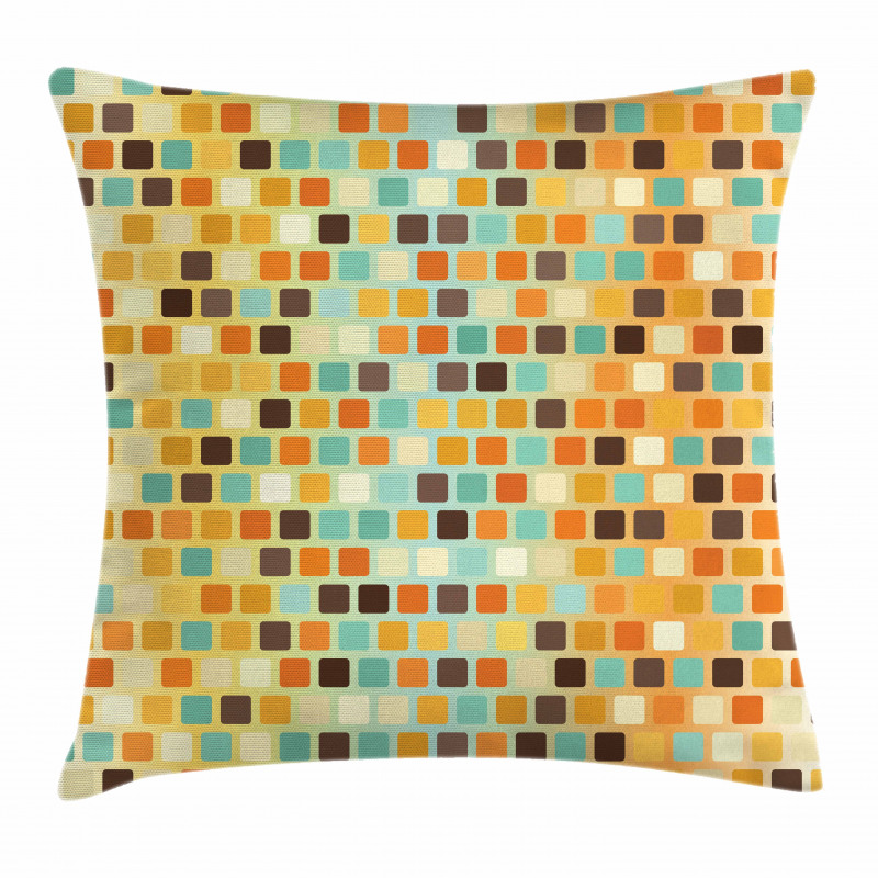 Checkered Square Wall Pillow Cover