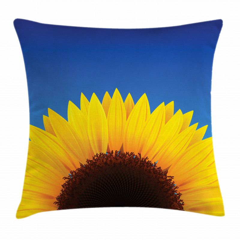 Sunflower Leaf Pillow Cover