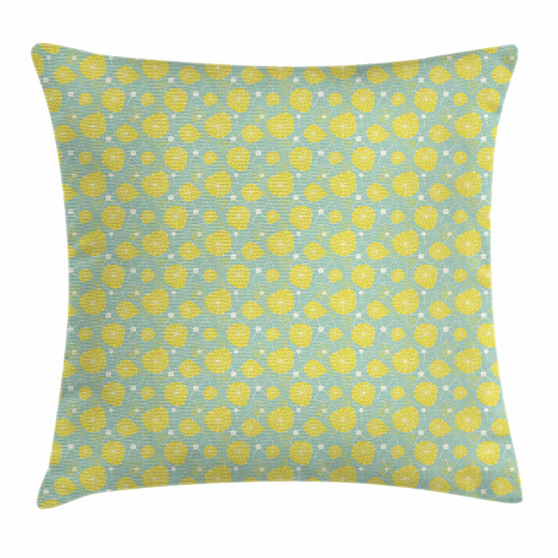 Botanical Dandelion Pillow Cover