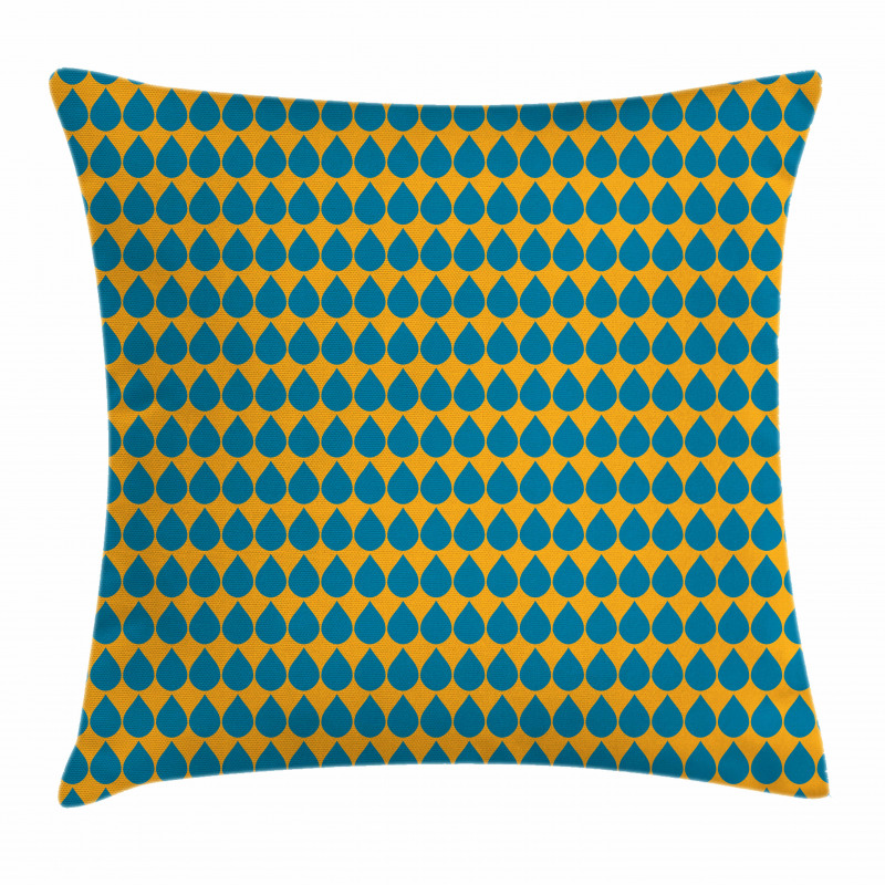 Water Droplet Pillow Cover