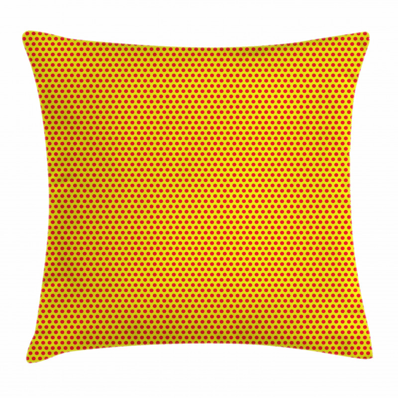 Pop Art Polka Dot 1960s Pillow Cover