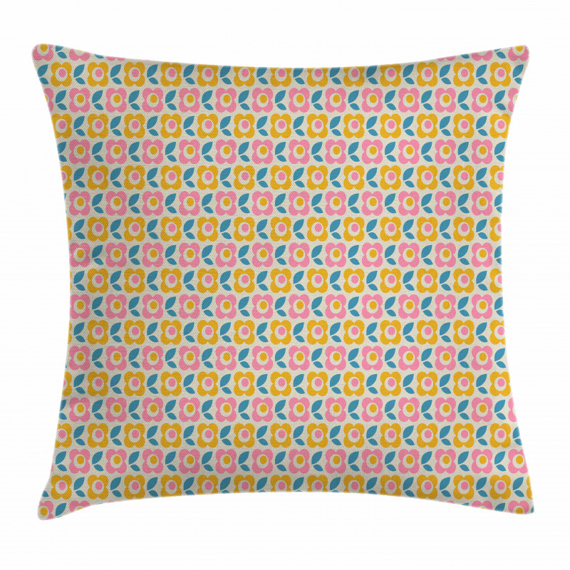 Floral Pattern Design Pillow Cover