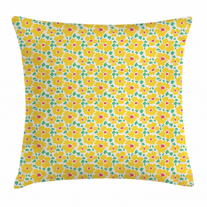 Old Fashion Spring Theme Pillow Cover