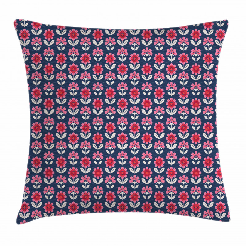 Spring Flowers Blossom Pillow Cover