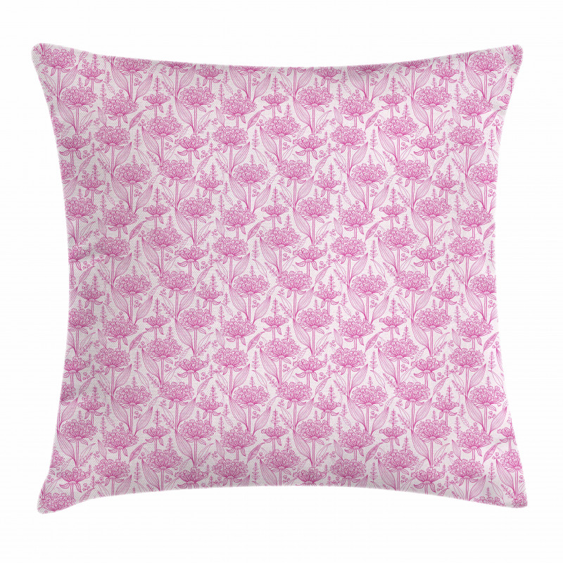 Pastel Spring Bloom Pillow Cover