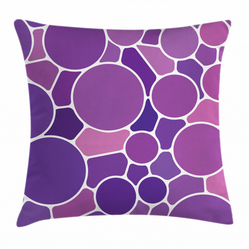 Retro Glass Motif Pillow Cover