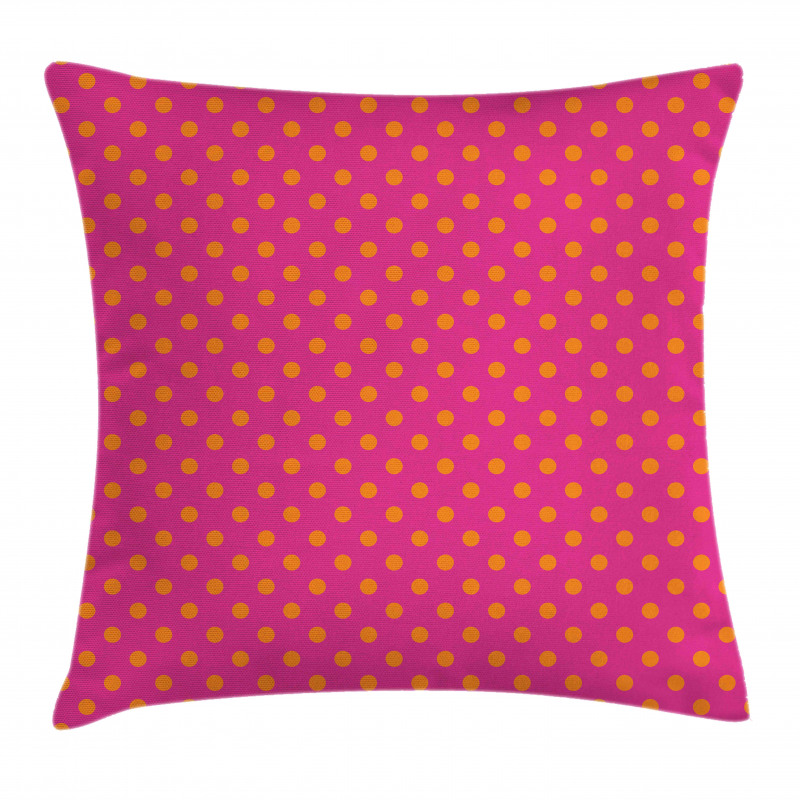 Polka Dots Design Pillow Cover