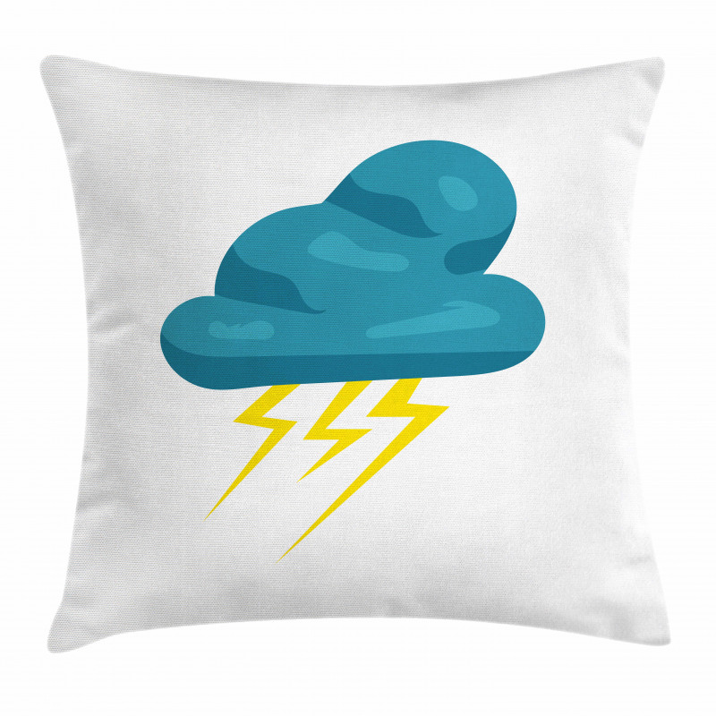 Cloud and Bolts Pillow Cover