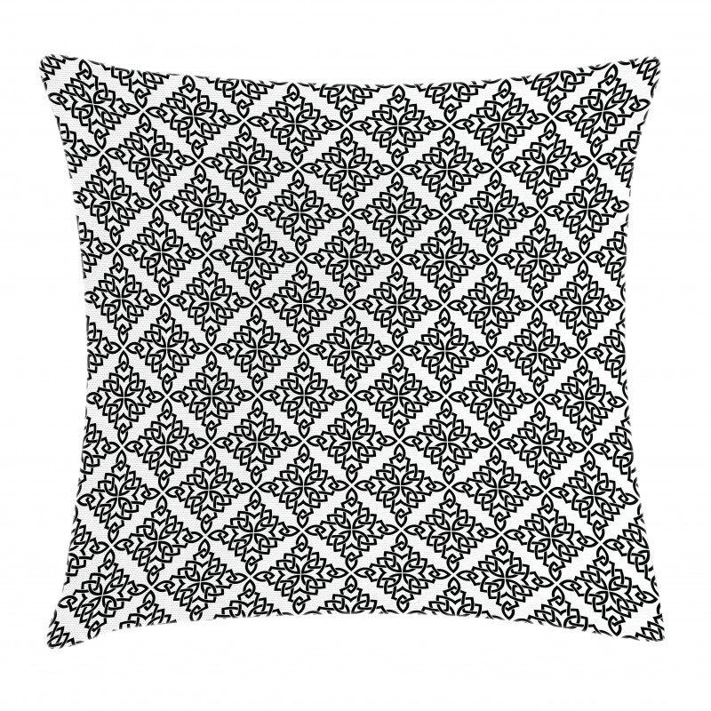 Latticework Pattern Pillow Cover