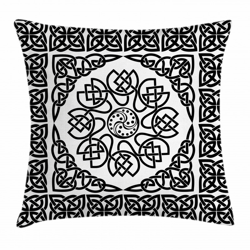 Filigree Abstract Knot Pillow Cover