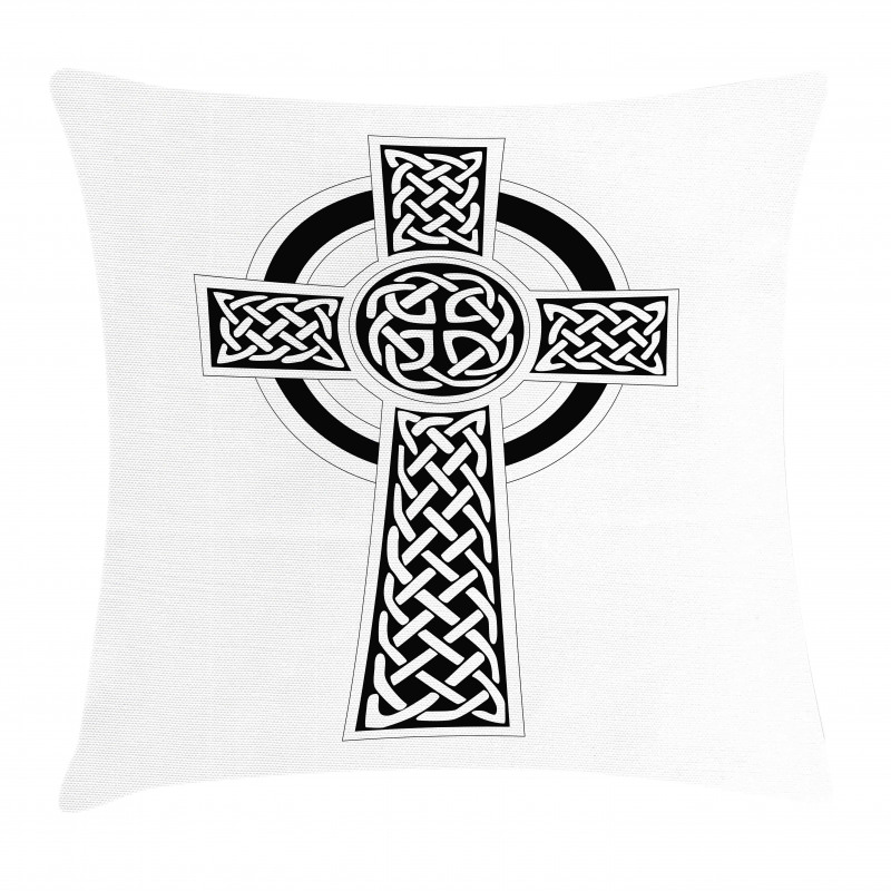 Knots of Mythological Times Pillow Cover