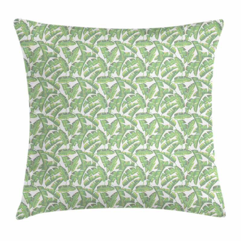 Brownish Leaves Pillow Cover