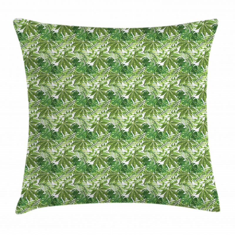 Exotic Vegetation Pillow Cover