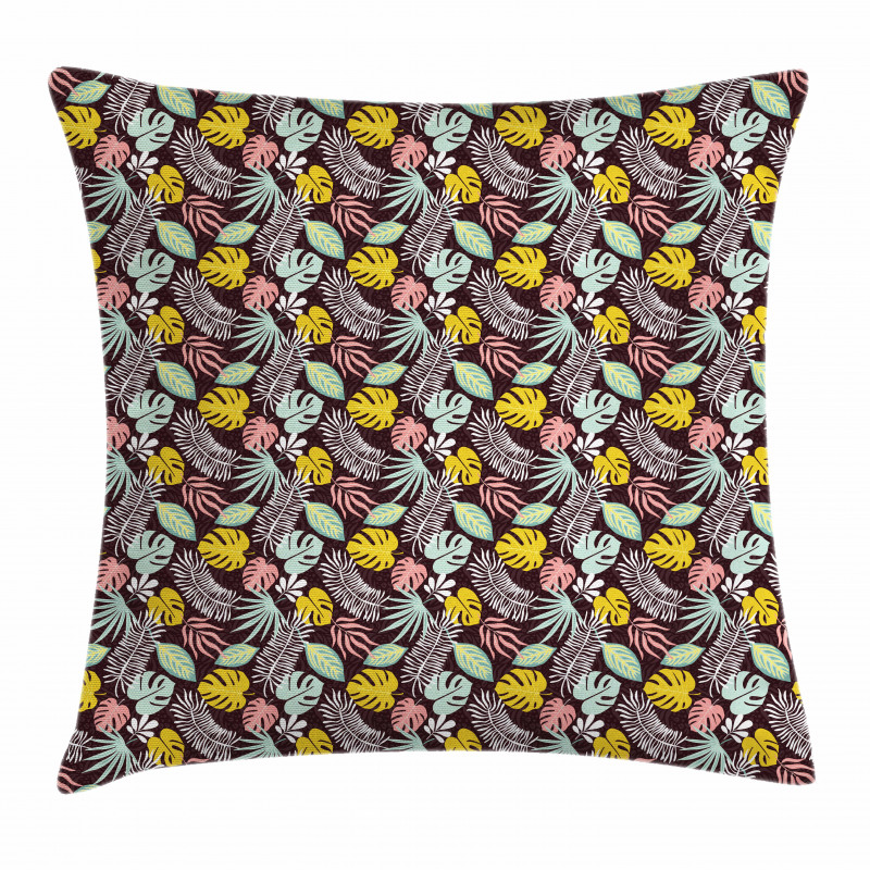 Nature Forest Leaves Pillow Cover