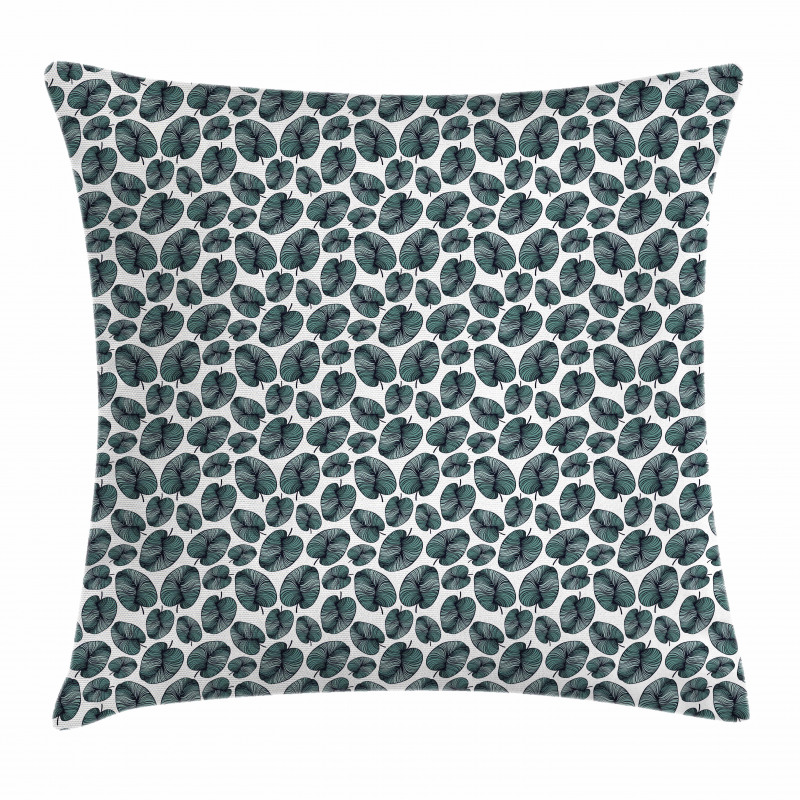 Abstract Exotic Plants Pillow Cover