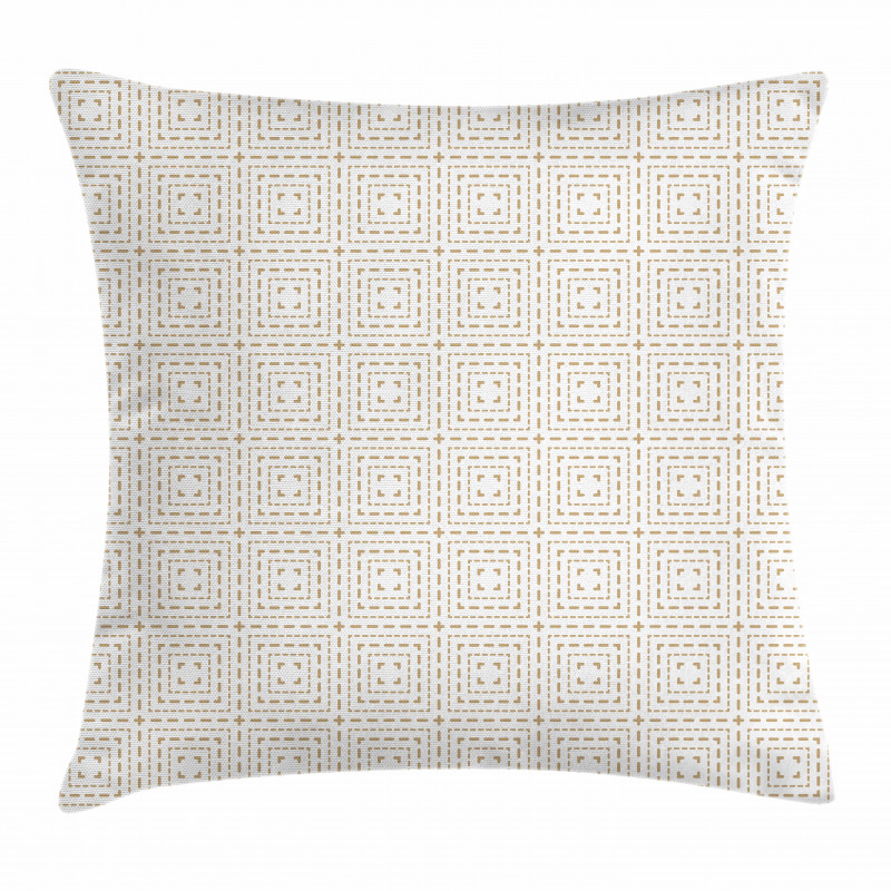 Ship-Shaped Layout Pillow Cover